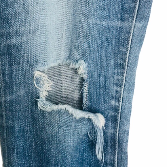 AG Adriano Goldschmied The Legging Super Skinny Ankle Jeans Sz 27 Distressed - Picture 11 of 14
